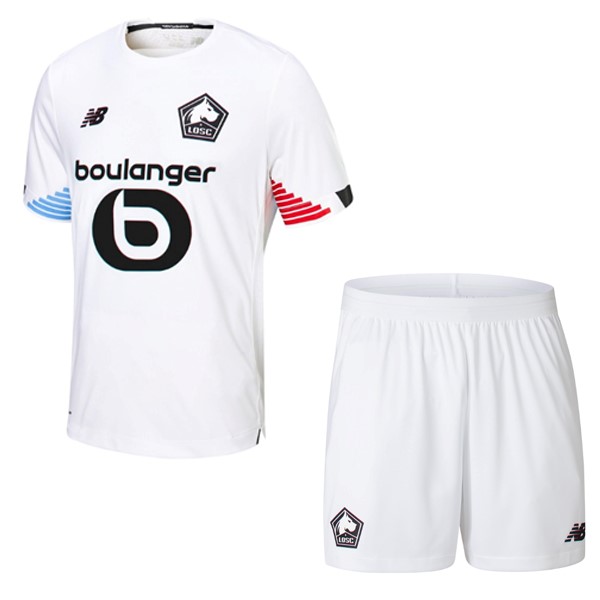 Camiseta Lille Tercera Equipación Niños 2020-2021 Blanco